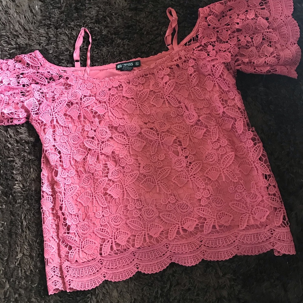 Pink blouse